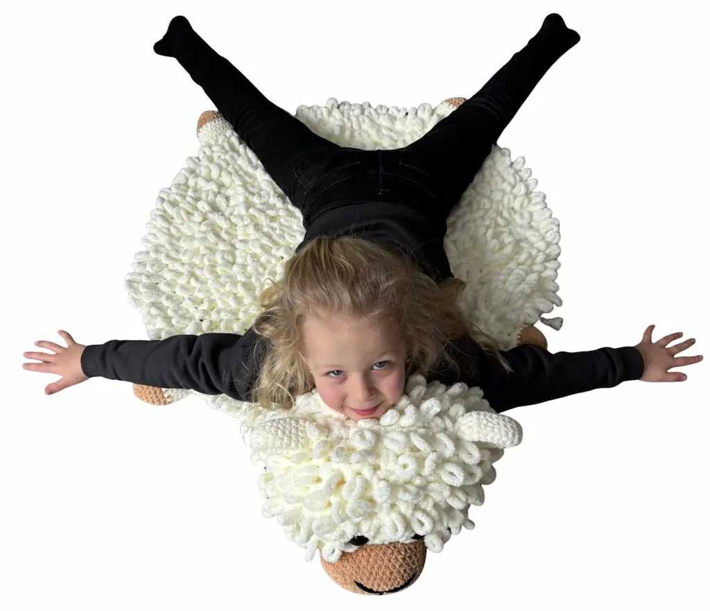 Schapenkleed patroon voorbeeld