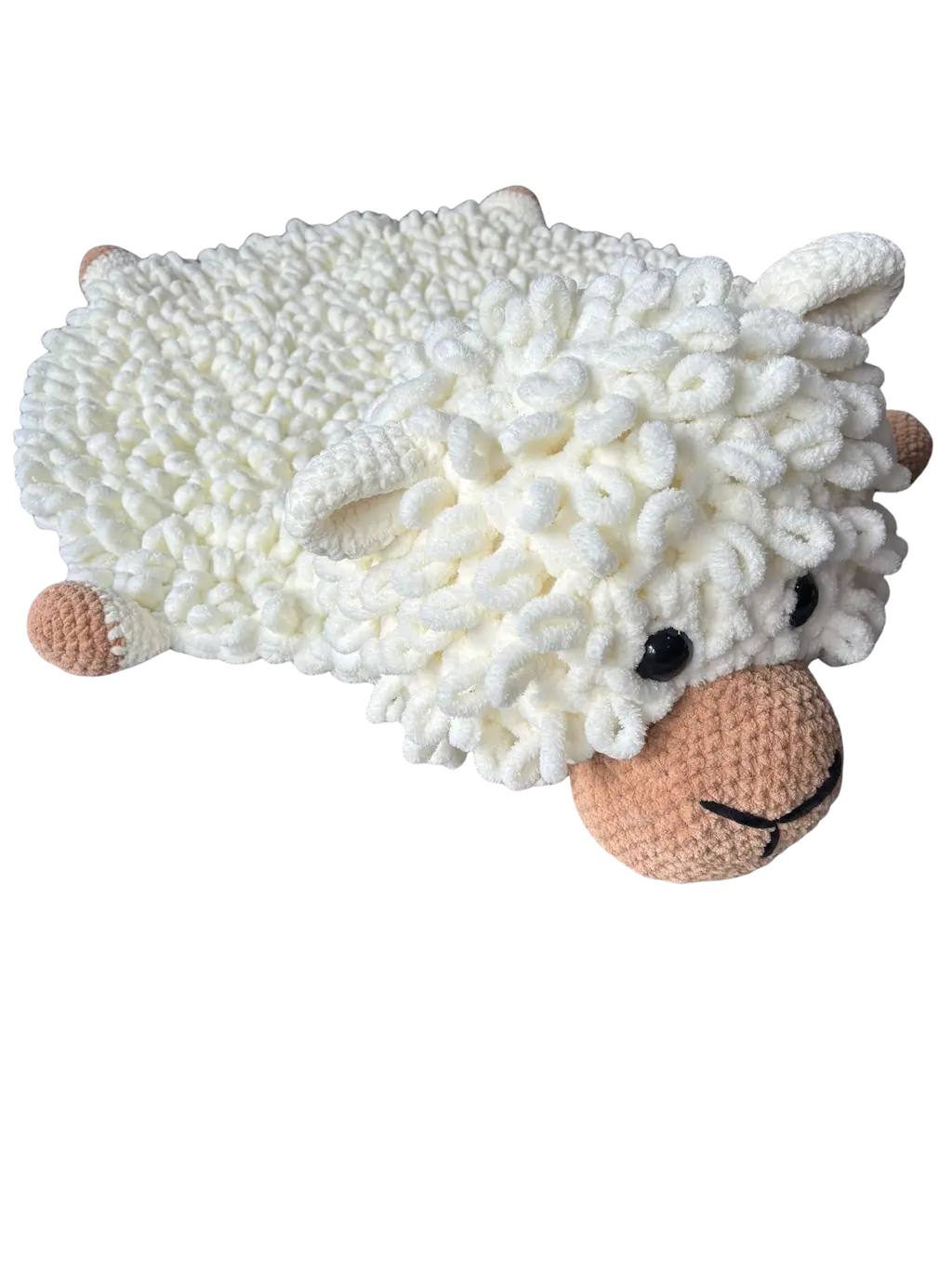 Schapenkleed textuur detail